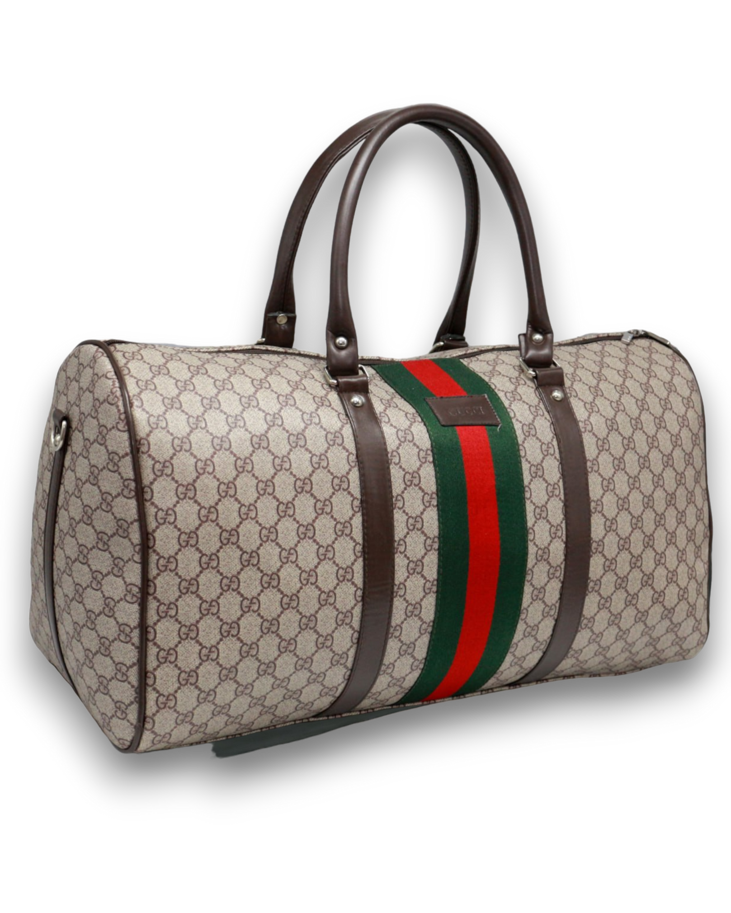 GUCCI GG LEATHER DUFFLE BAG |LARGE|