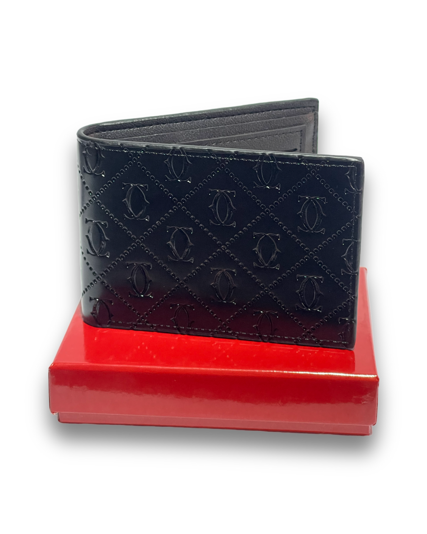 CARTIER LEATHER WALLET |BLACK|