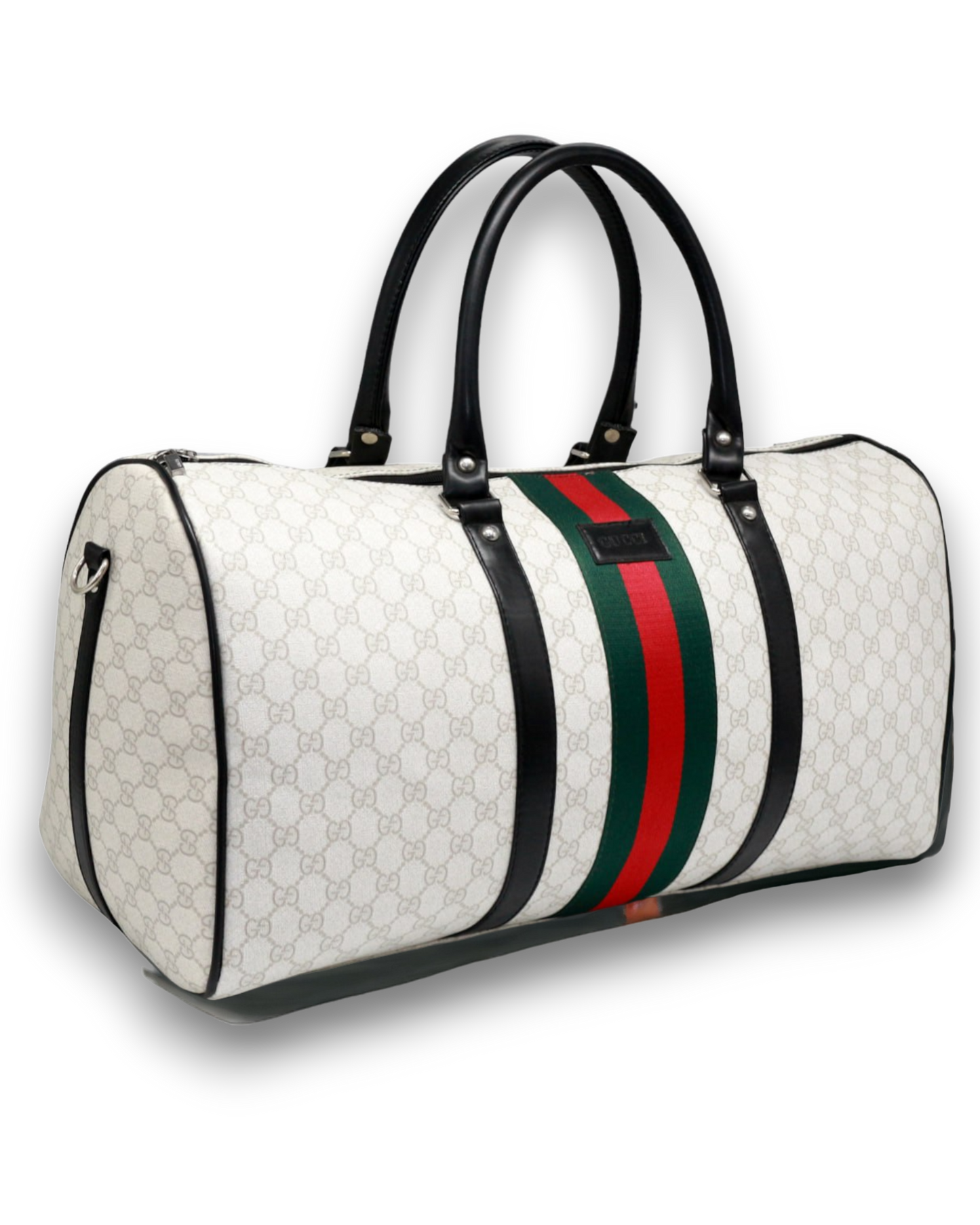 GUCCI GG LEATHER DUFFLE BAG |LARGE|