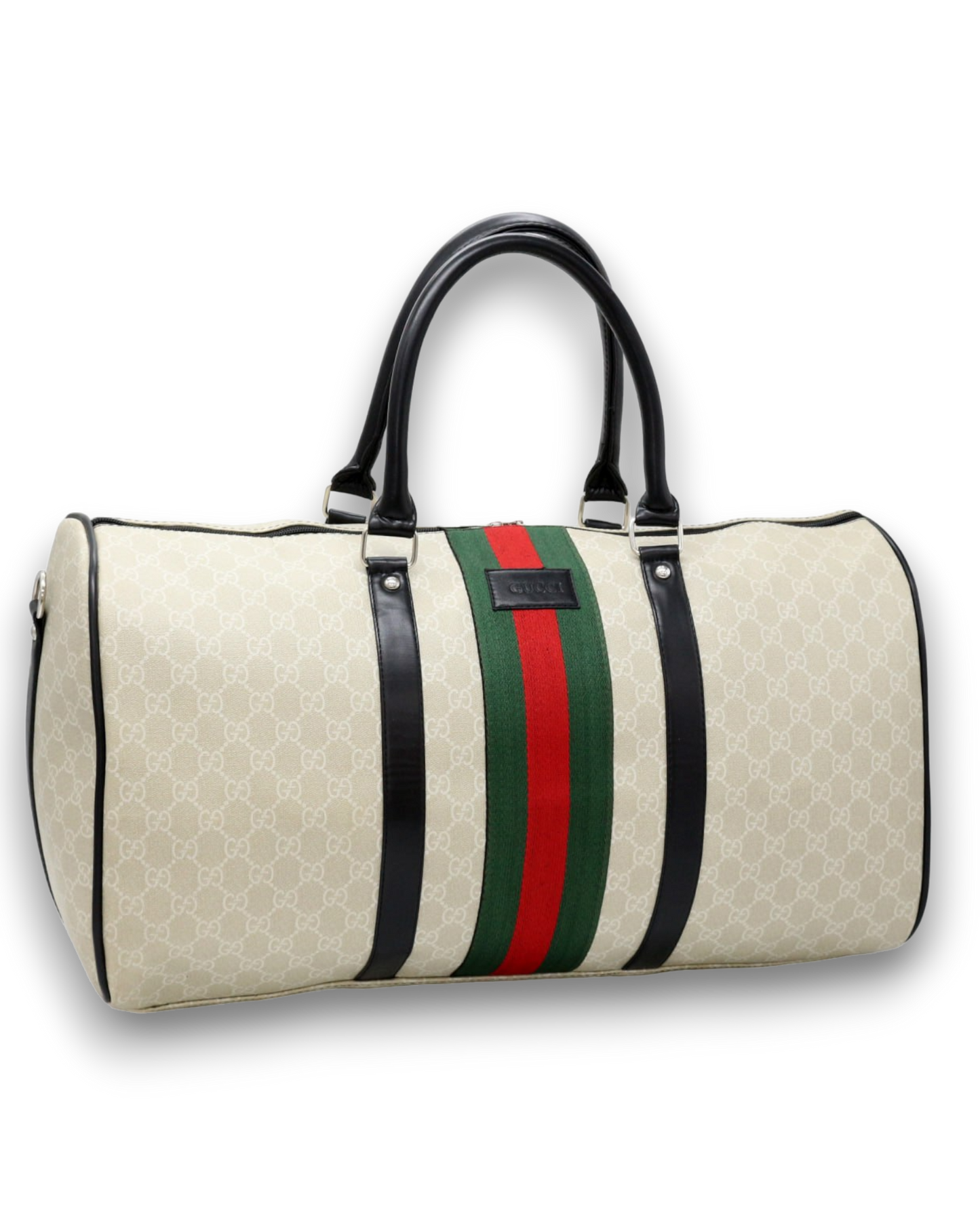 GUCCI GG LEATHER DUFFLE BAG |LARGE|